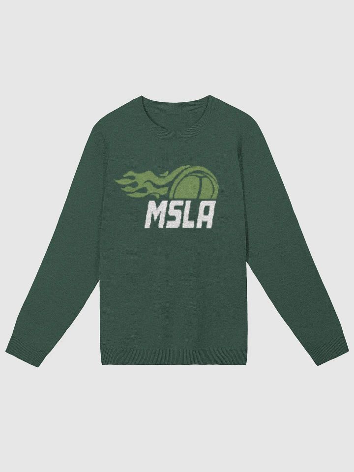 MSLA Green Classic Fit Crewneck Sweater product image (3)