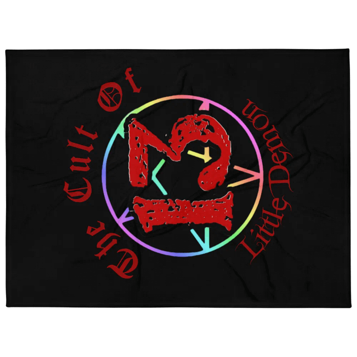Little Demon Throw Blanket product image (1)