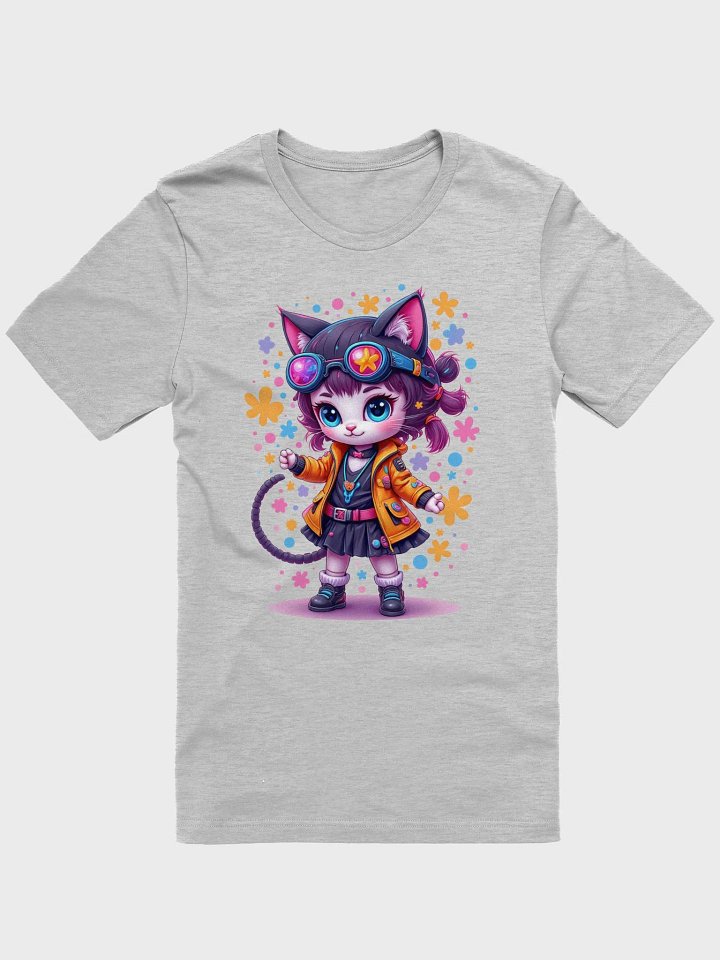 Whimsical Cat-Eared Wonderland T-Shirt product image (9)
