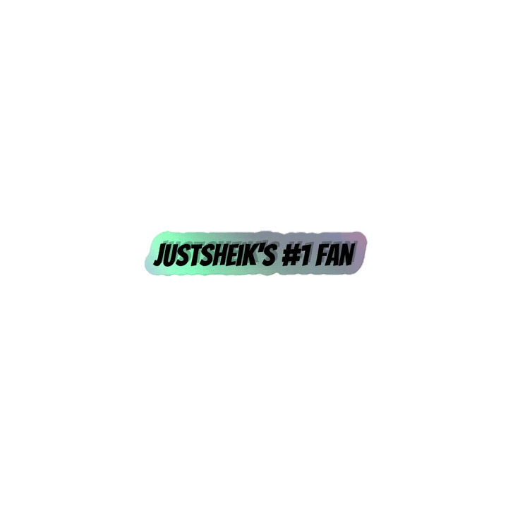 Number1Fan Holo-Sticker product image (1)