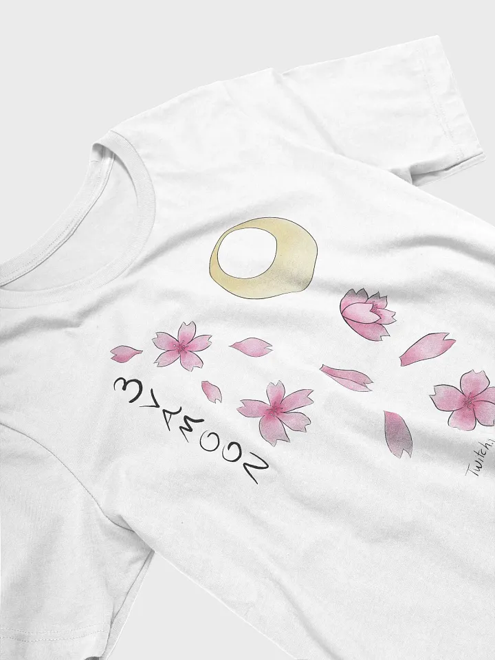 Sakura Moon Watercolor Unisex Light Tee product image (31)