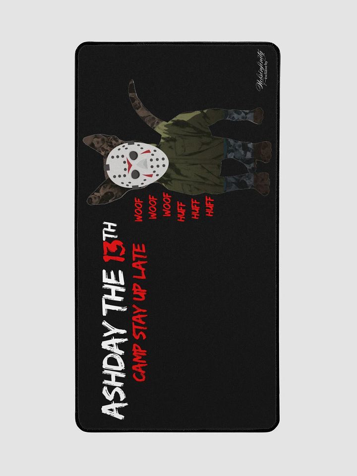 Ashday the 13th Desk Mat (Black) product image (2)