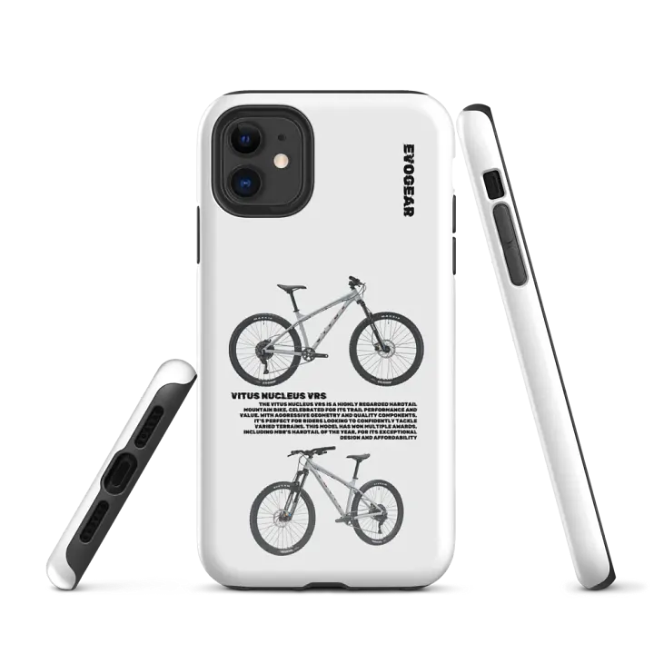 White Vitus Nucleus VRS iPhone Case product image (1)