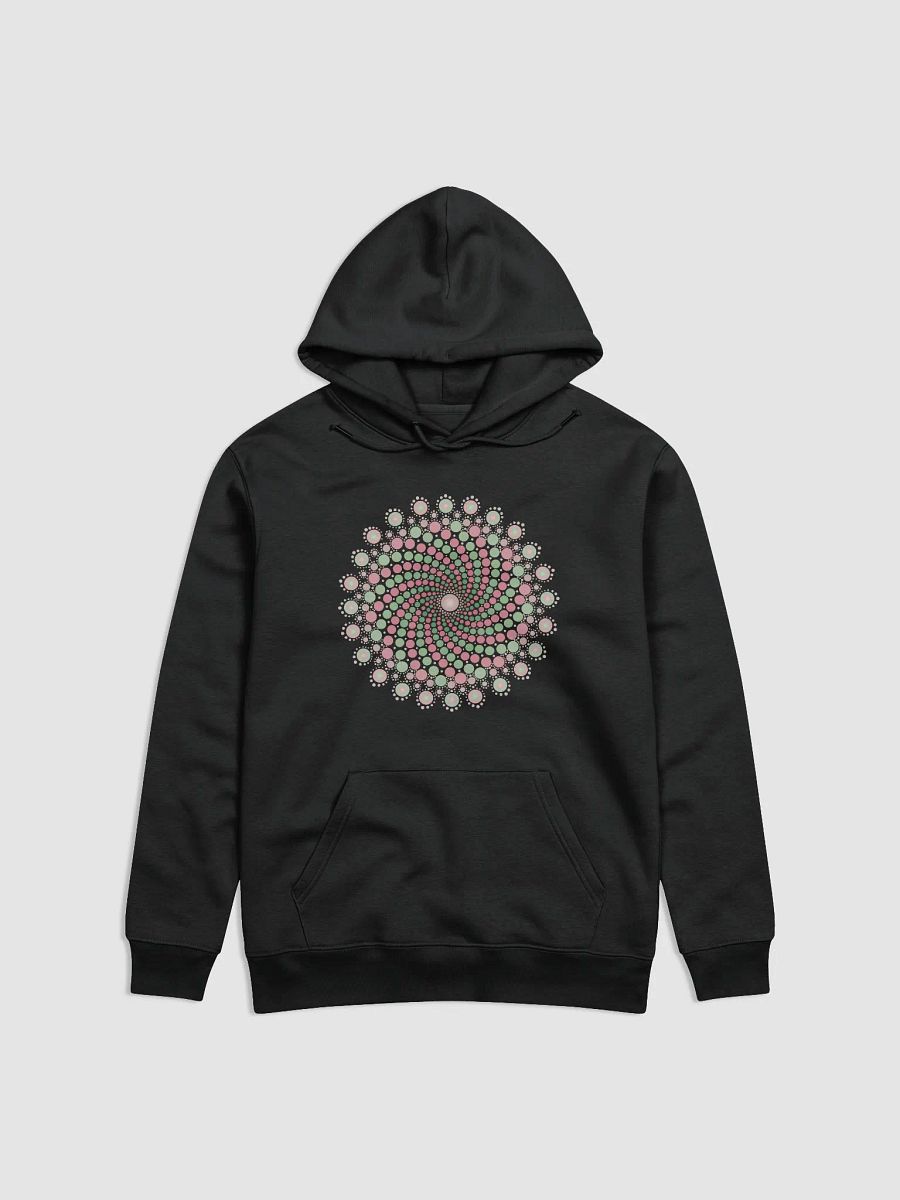Green and Pink Mandala Unisex Eco Hoodie product image (1)