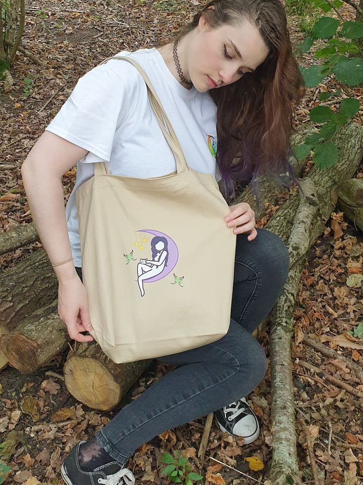 Pink Moon Tote product image (1)