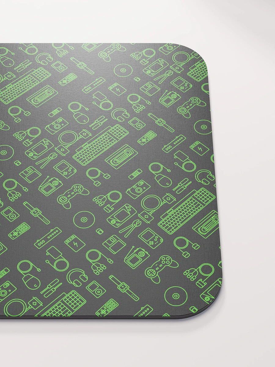 Neon Green Devices Mouse Pad (Classic) product image (5)