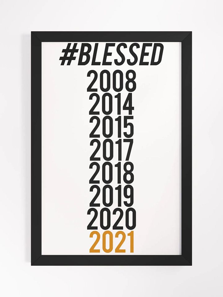 #Blessed Poster product image (1)
