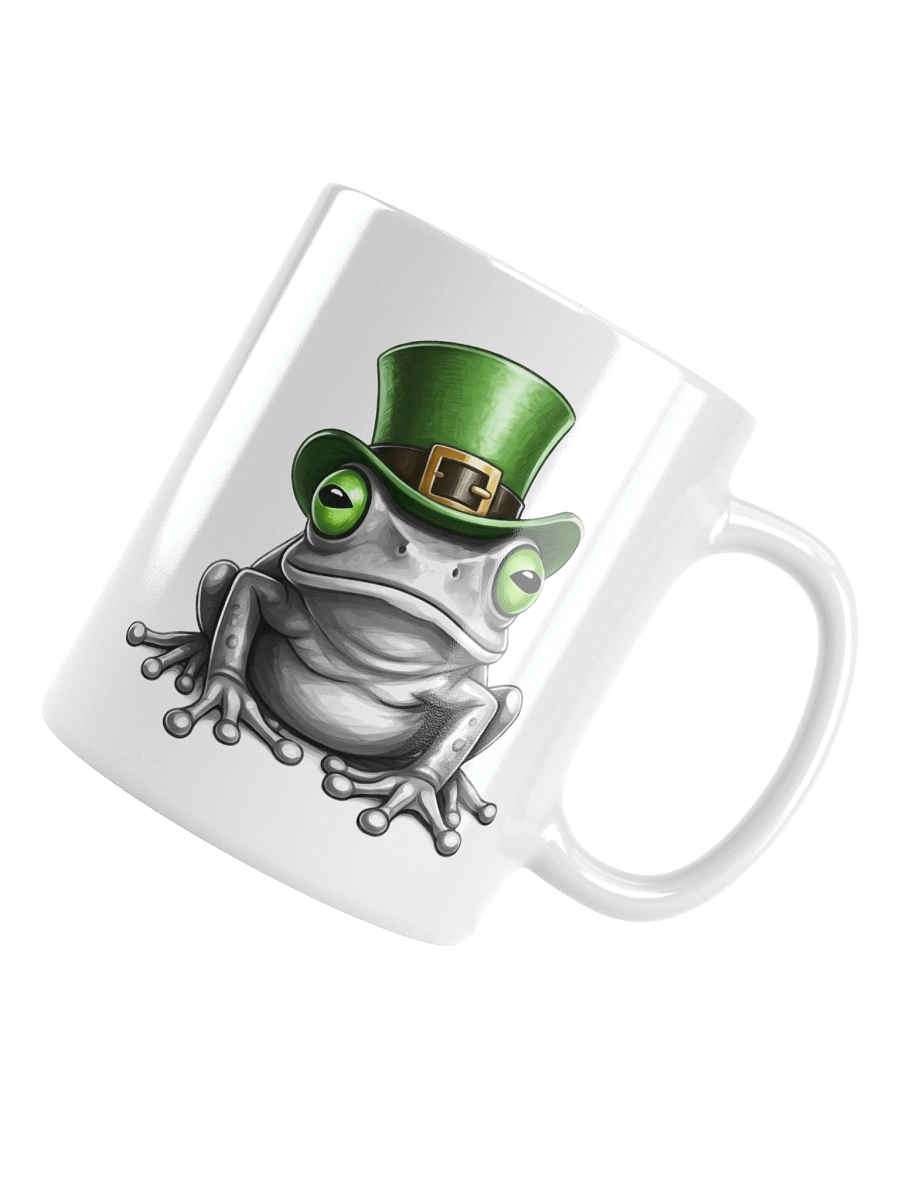 St. Patrick's Day Frog Mug product image (11)