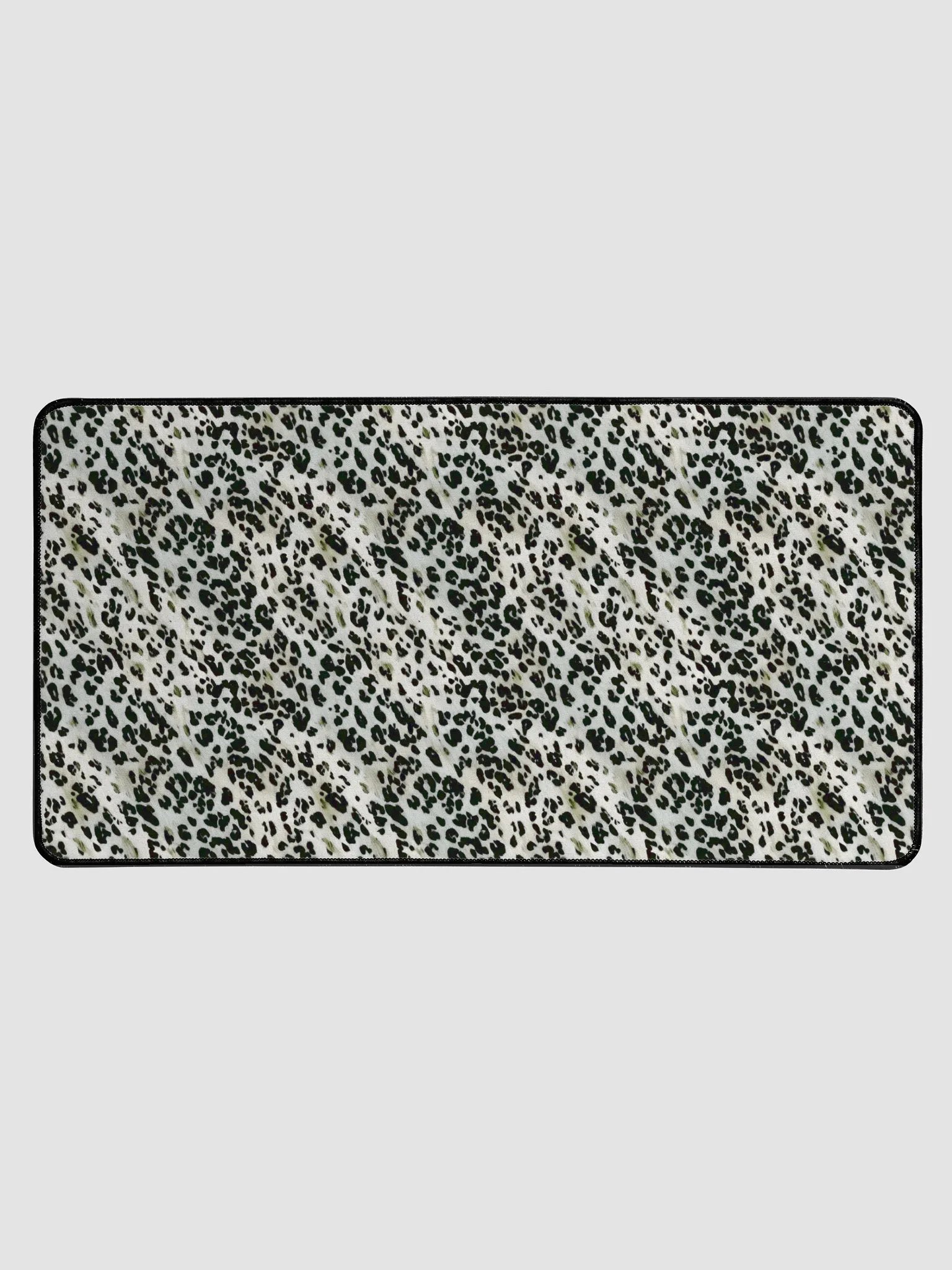 Green Leopard Desk Mat product image (1)