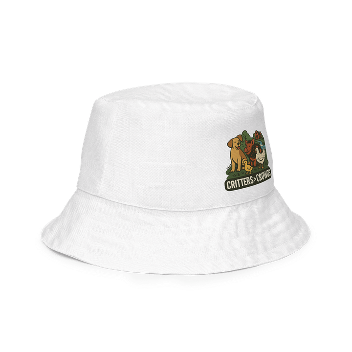 Critters vs. Crowds Reversible Bucket Hat product image (2)
