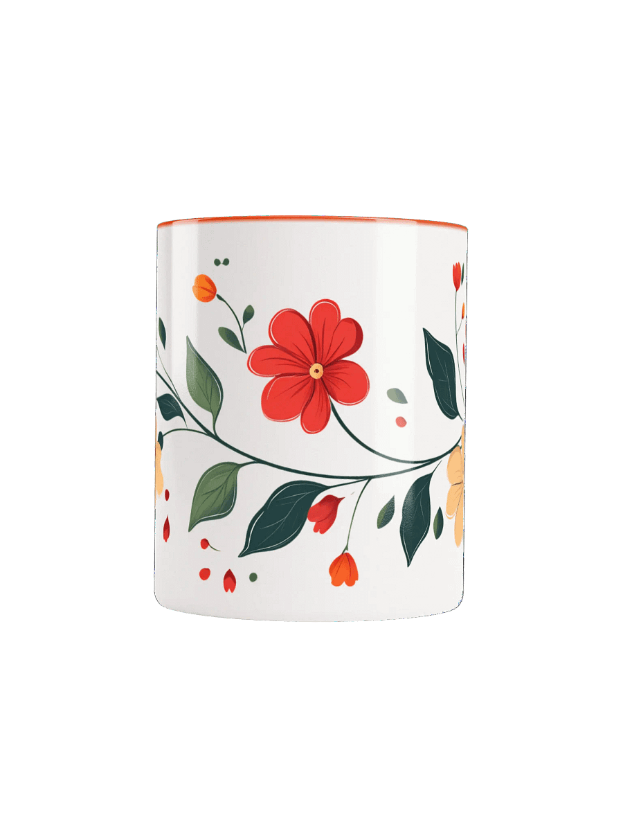 Vibrant Floral Vine Ceramic Mug product image (20)