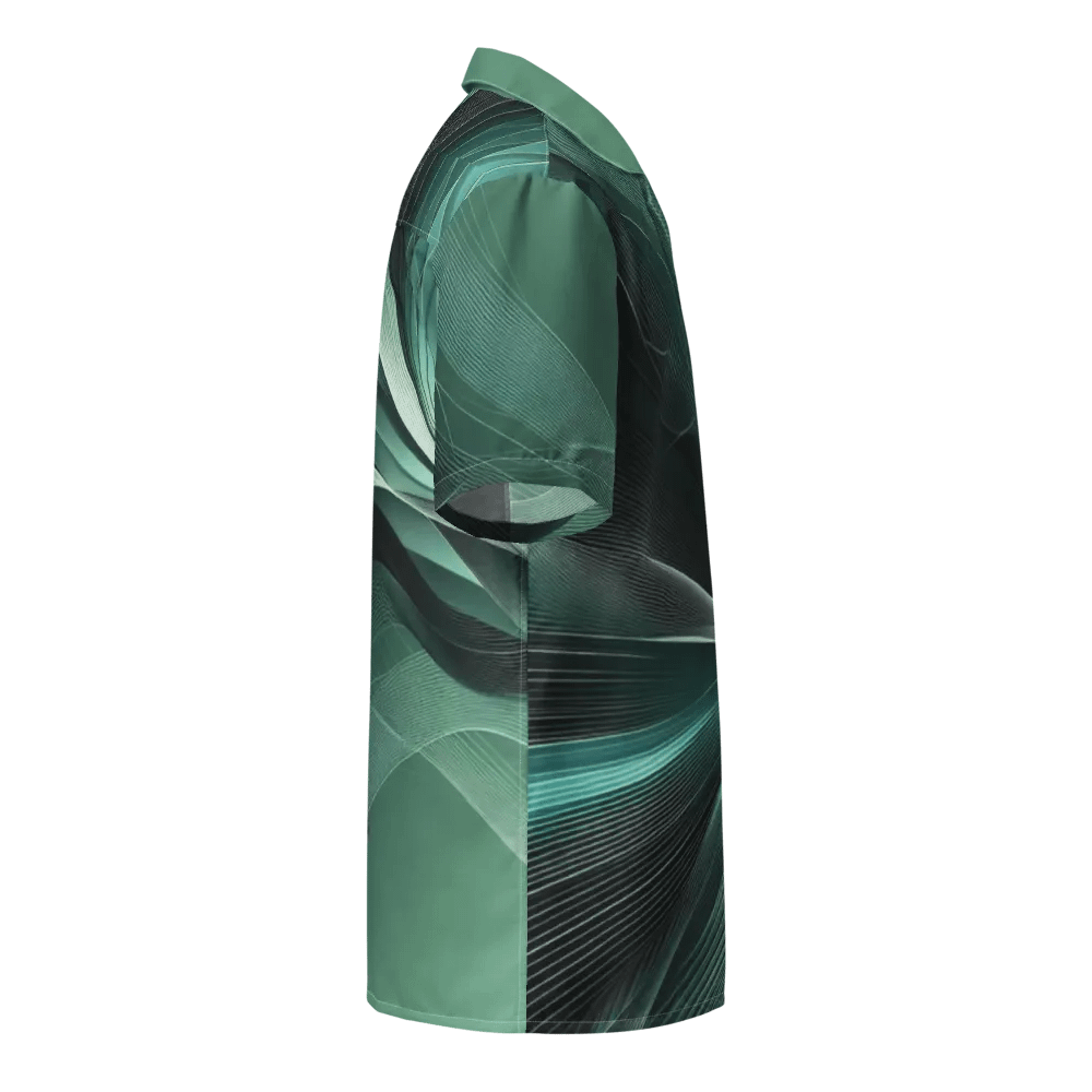 Men's Full-Print-3 Green Hawaiian Shirt product image (4)