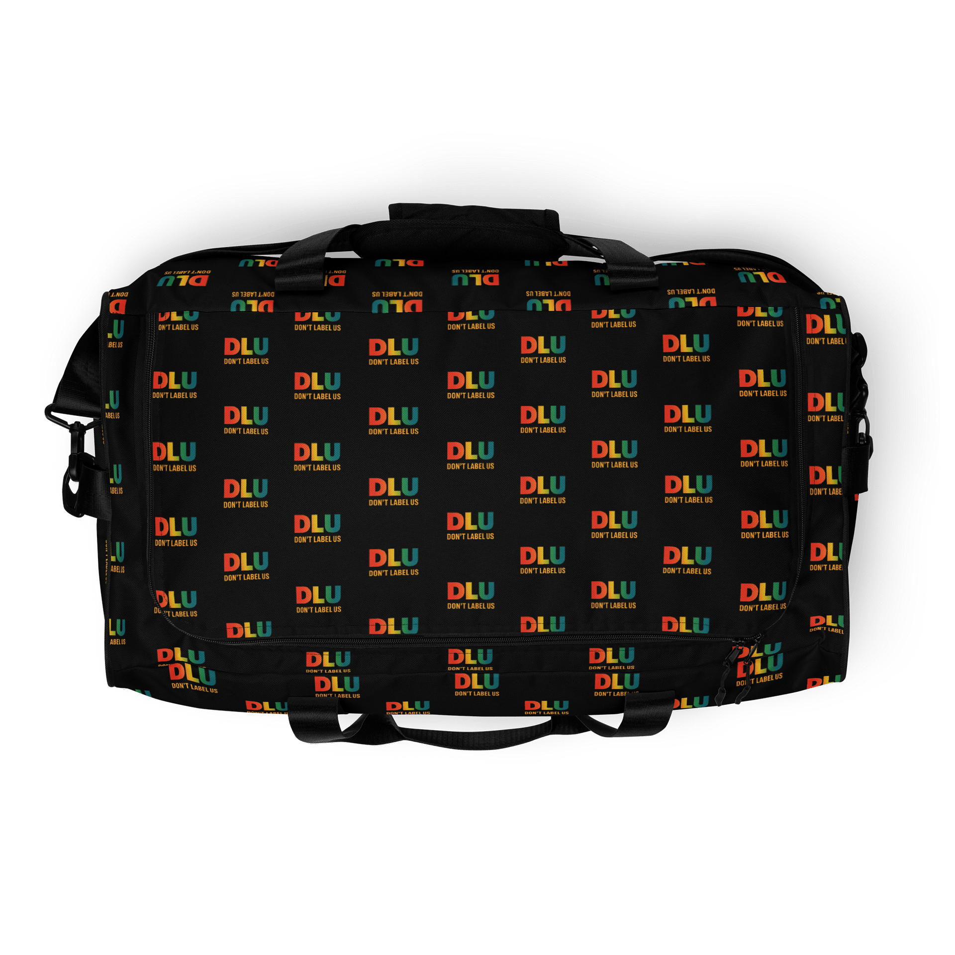 DLU Repeating Pattern All-Over Duffle Bag product image (8)