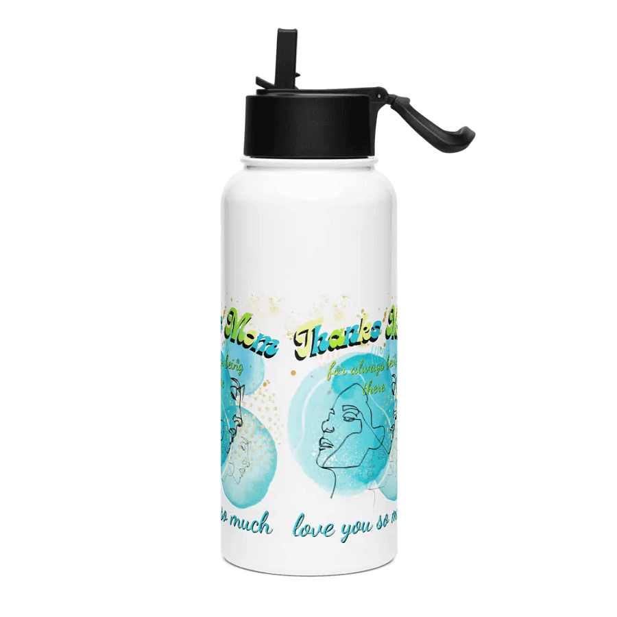 always there mom Stainless Steel Water Bottle for creative moms on mothersday product image (3)