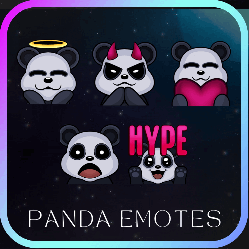 Panda Emotes product image (1)