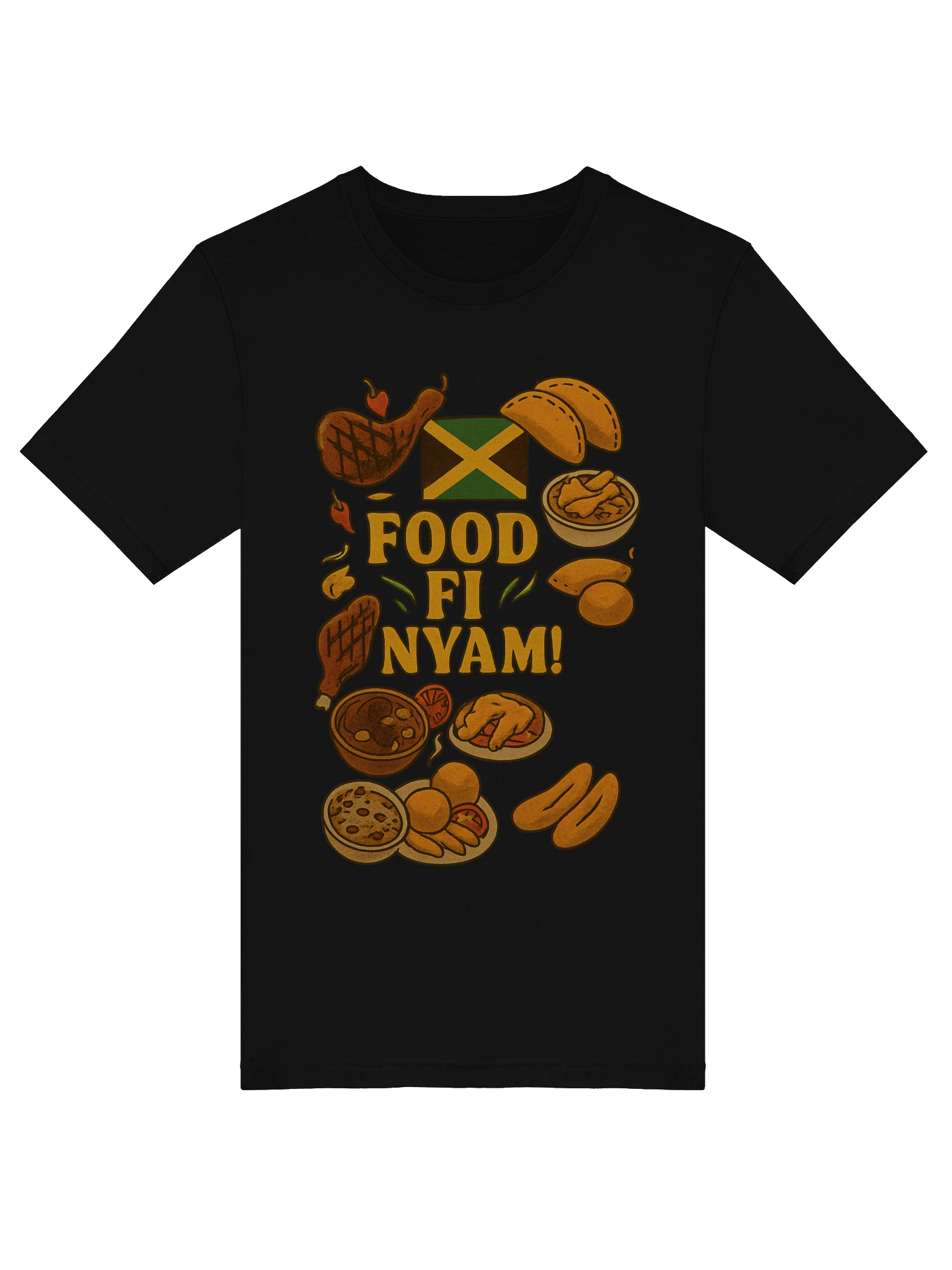 Foodie Fiesta Illustrated T-Shirt product image (37)