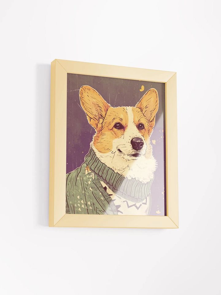Corgi Chic Framed Poster product image (3)