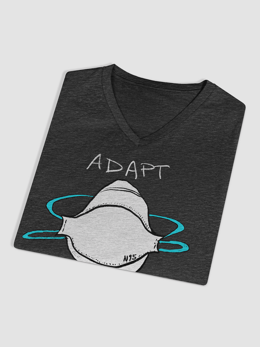 Adapt Or Die Relaxed V-Neck Tee product image (35)
