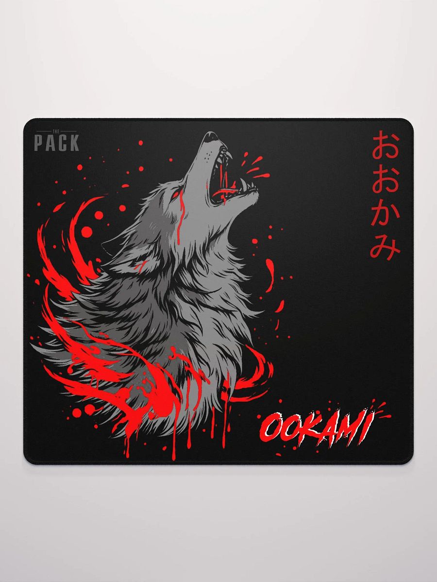 Adorably Macabre Couple Mousepad/Deskpad - Ookami product image (2)