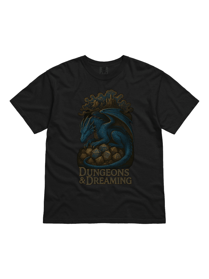 Dungeons & Dreaming Sleeping Dragon Tee product image (1)