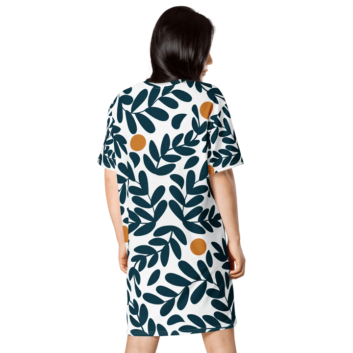 Symmetry Leaf All-Over Dress product image (2)