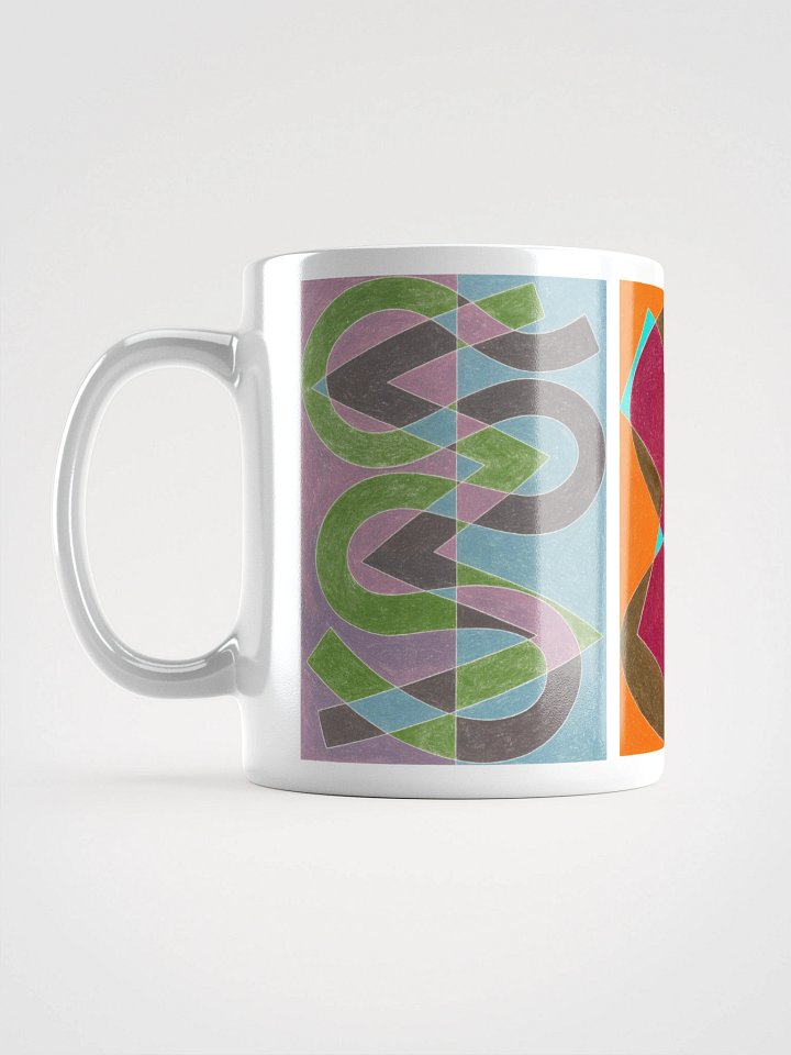 Prismacolors #1, 2 & 3 (2021) on White Glossy Mug product image (2)