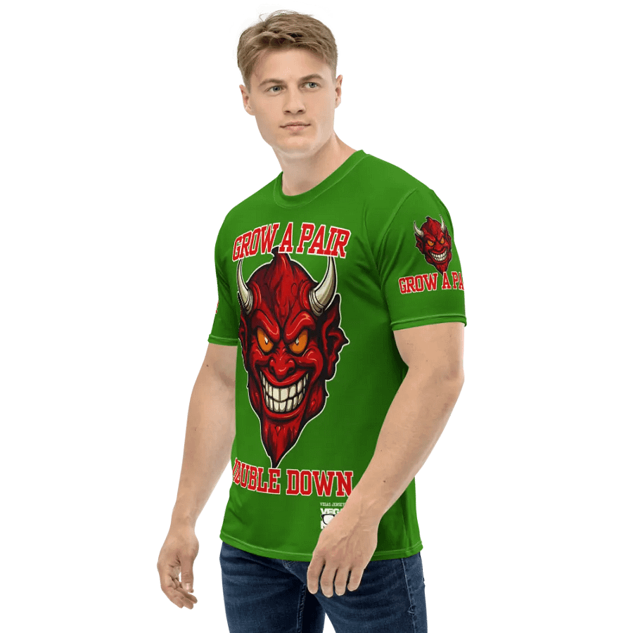 Grow A Pair - Double Down AOP Polyester Tee product image (5)