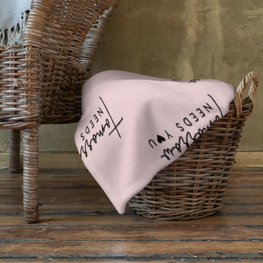Tomorrow Needs You Blanket product image (10)