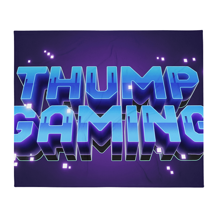 Game On & Chill: ThumpGaming Throw Blanket product image (2)