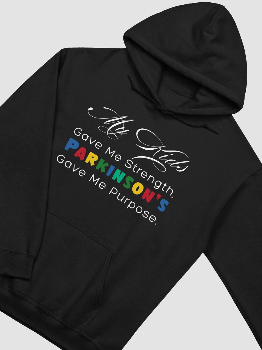 My Kids Gave Me Strength, Parkinson’s Gave Me Purpose Parkinson Gildan Hoodie product image (2)