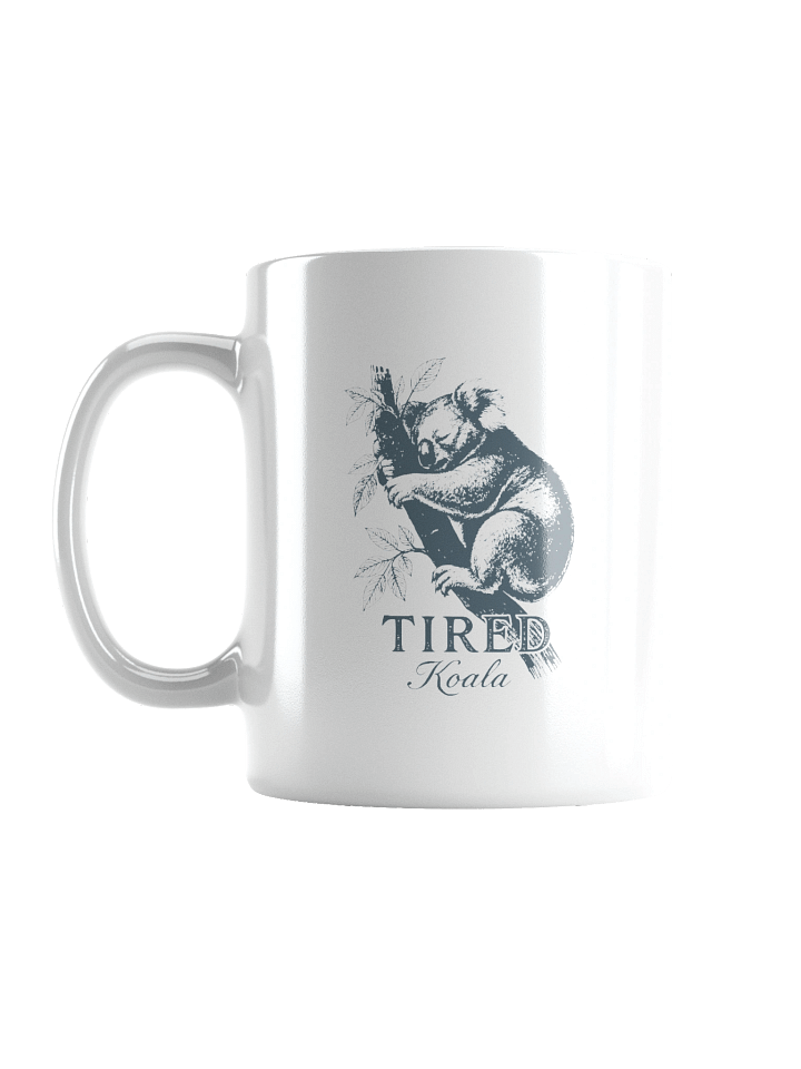 Tired Koala Ceramic Mug product image (1)