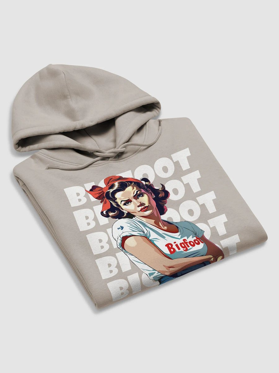 Bigfoot Girl Stanley/Stella Women Essential Eco Hoodie product image (5)