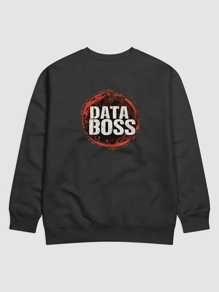 DATA BOSS Design Long Sleeve Pullover - Cozy, Comical, and Stylish for Tech Lovers product image (2)