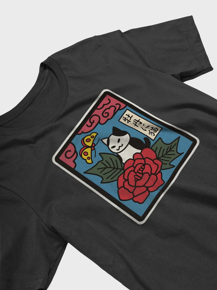 June Hanafuda Cat T-shirt product image (2)