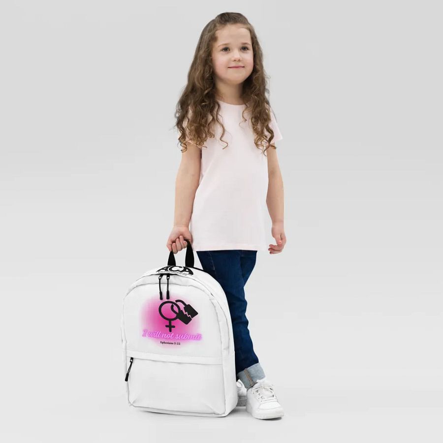 I Will Not Submit Backpack product image (8)