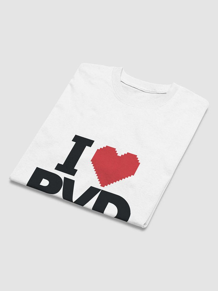 IHEARTPVD.COM | 8-BIT | WHITE TEE product image (2)