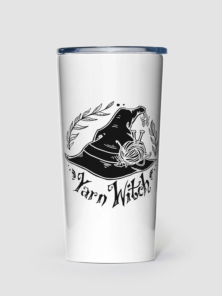 20oz Stainless Steel Tumbler - Yarn Witch Live product image (1)