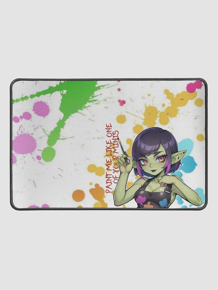 Goblin girl Splatter mat product image (1)