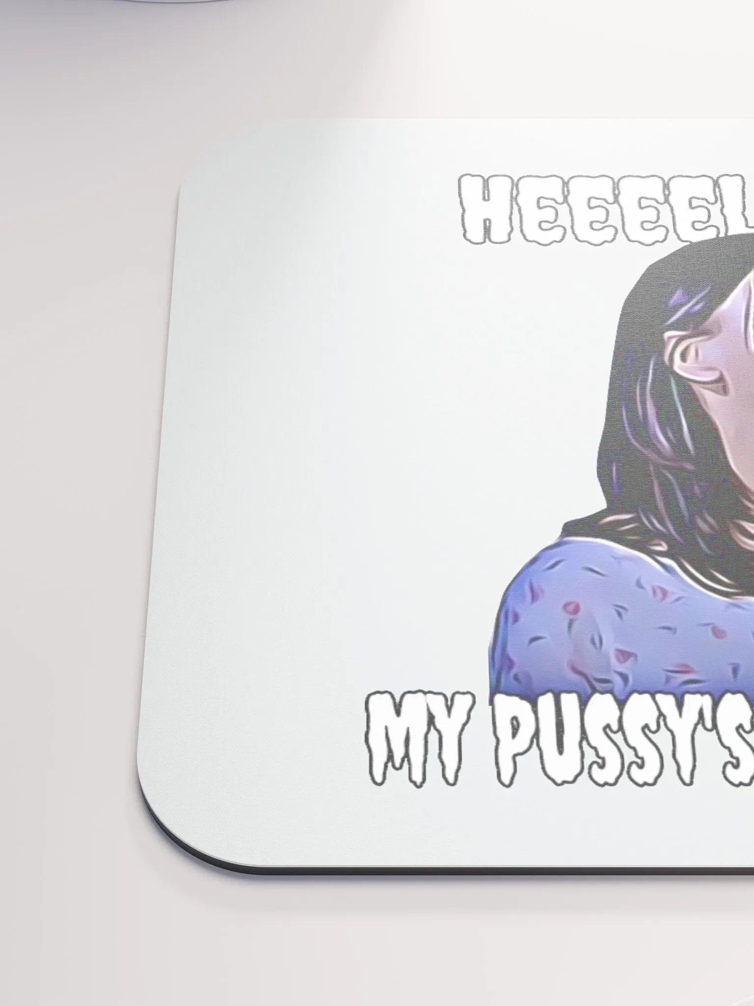 Help! my pussy's gone crazy! Classic Mouse Pad product image (6)