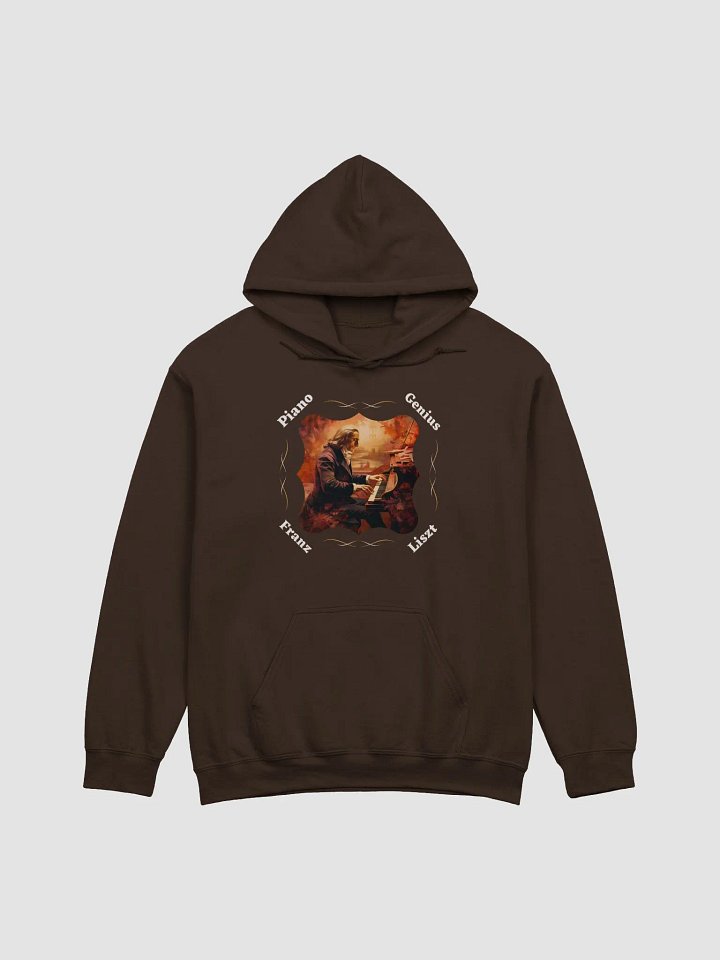 Franz Liszt - Piano Genius | Dark Hoodie product image (1)