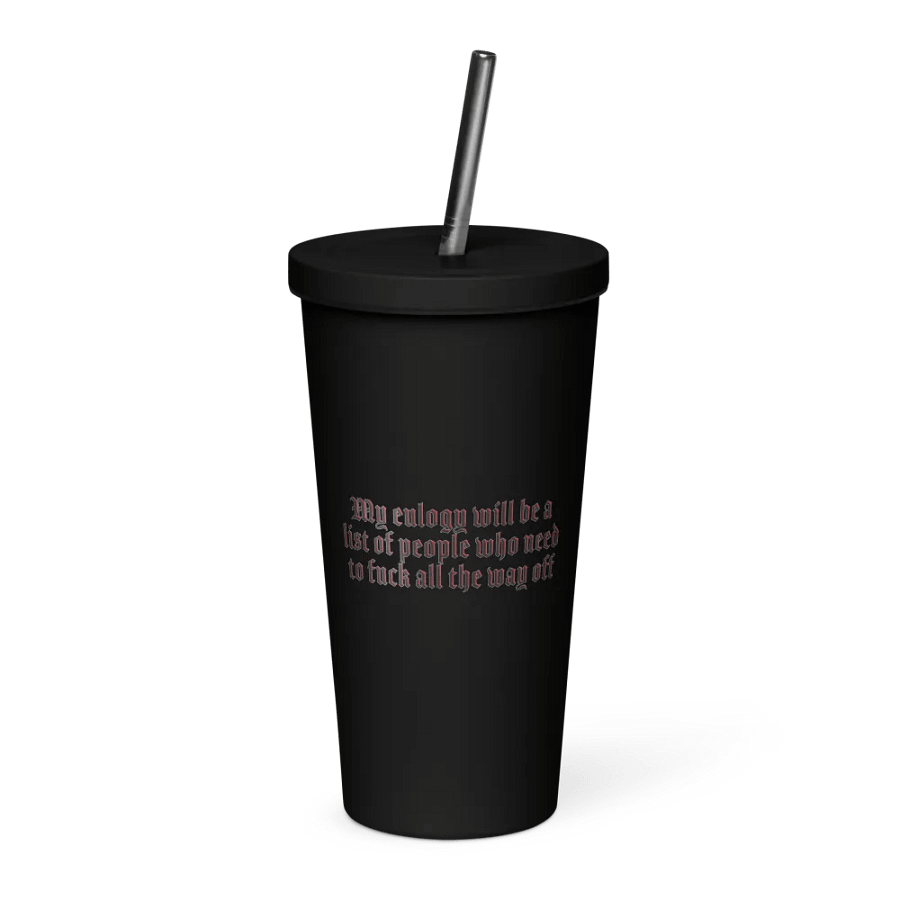 Eulogy - Black Tumbler product image (4)