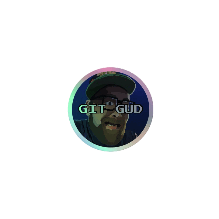 GIT GUD Shiny Sticker! product image (1)