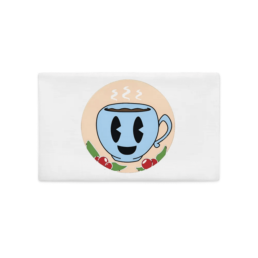 Coffee Cup Logo Pillow - Soft & Cozy Home Decor product image (2)