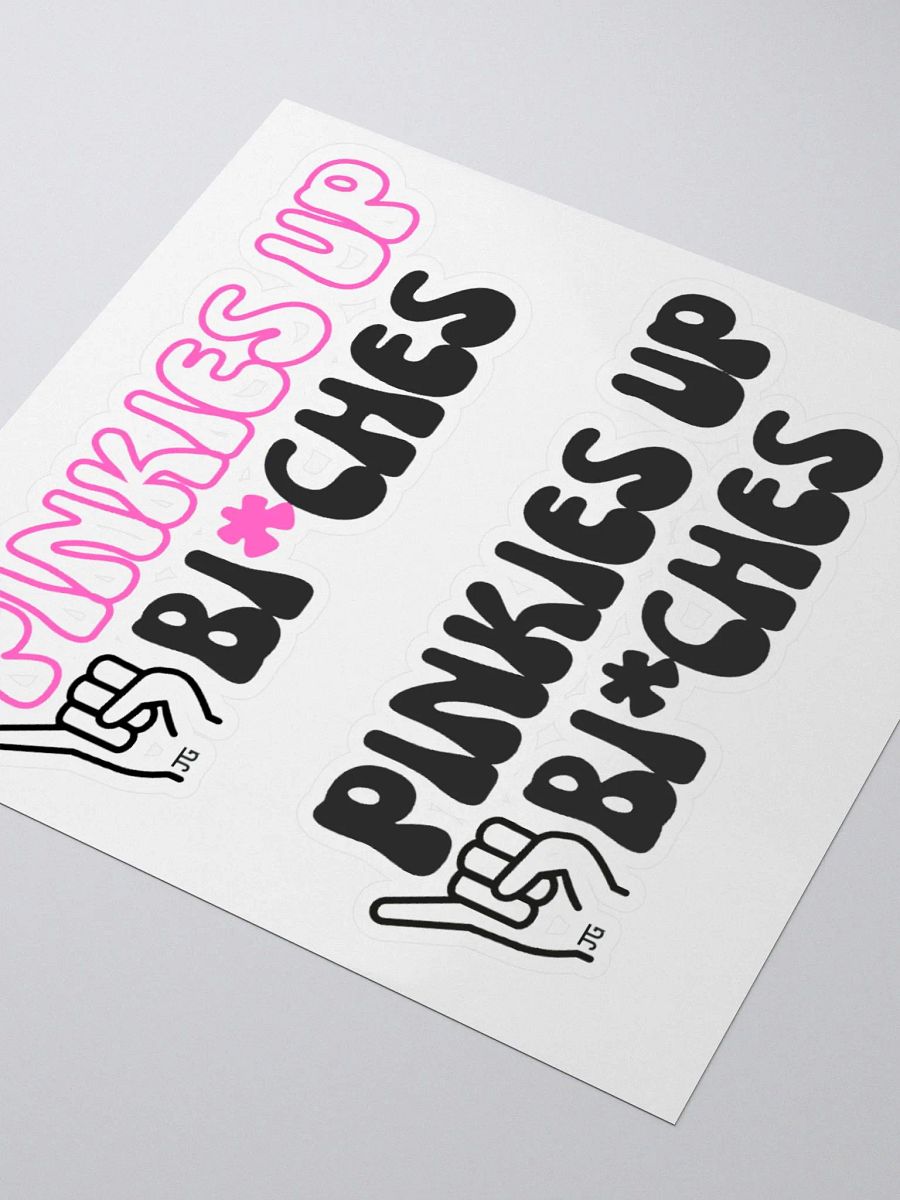 Pinkies Up B Stickers product image (10)