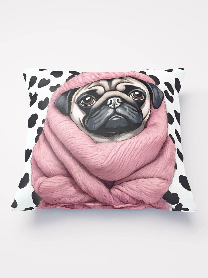 Dotted Pug Pillow product image (2)