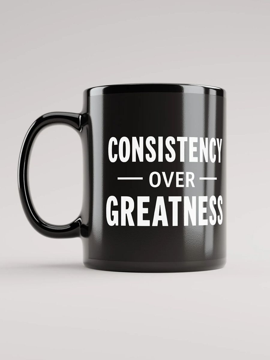 Unleash Your Inner Champion: The Rock’s Consistency Over Greatness Mug – Fuel Your Journey, One Sip at a Time product image (6)