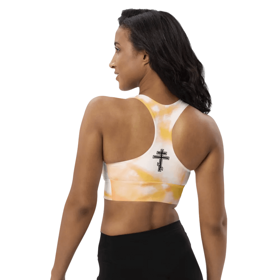 Sun Burst Serenity Longline Sports Bra product image (6)