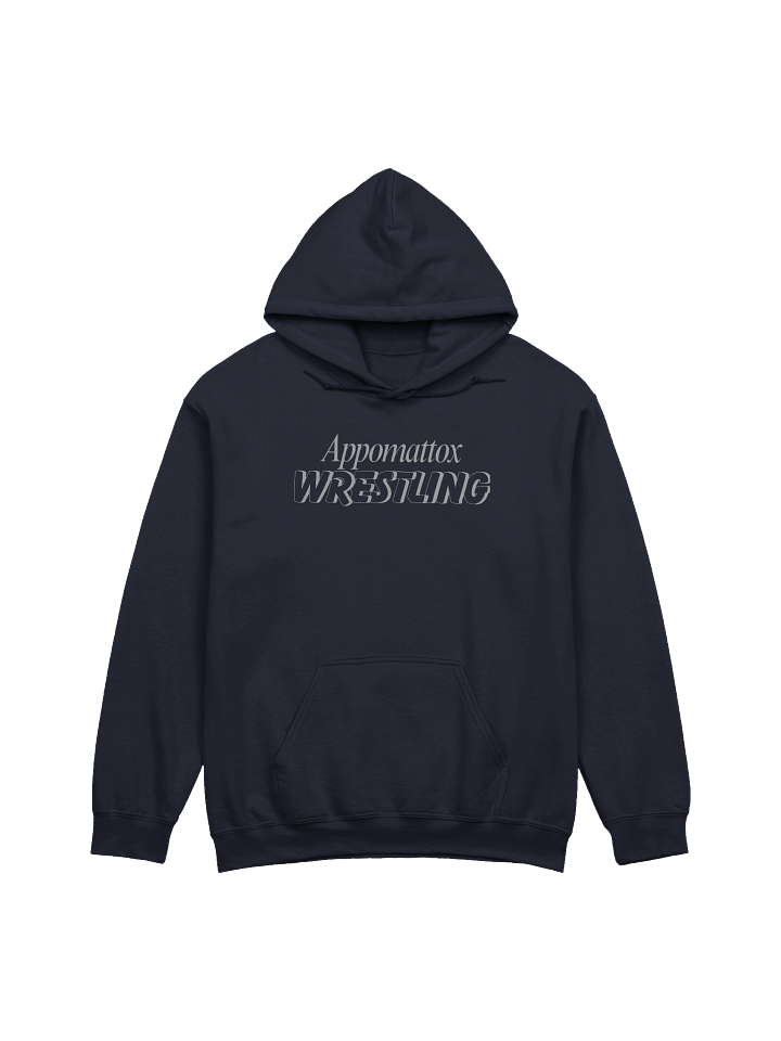 Team Apparel Wrestling Hoodie Navy product image (1)