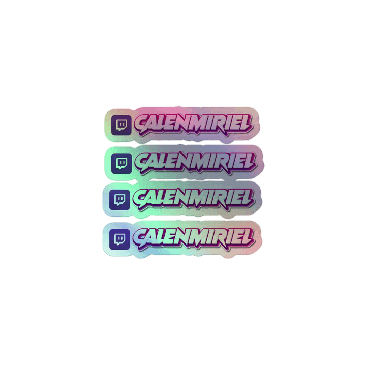 Calenmiriel holo sticker product image (1)