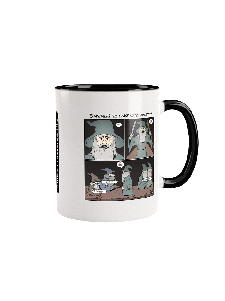 "[Gandalf] the exact match negative" mug product image (1)